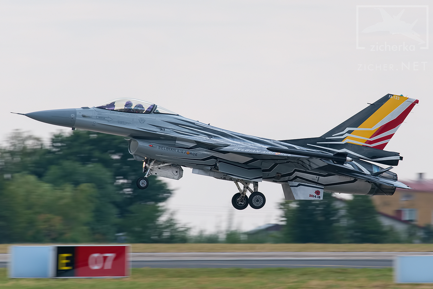 FA-123 General Dynamics (SABCA) F-16 AM Fighting Falcon